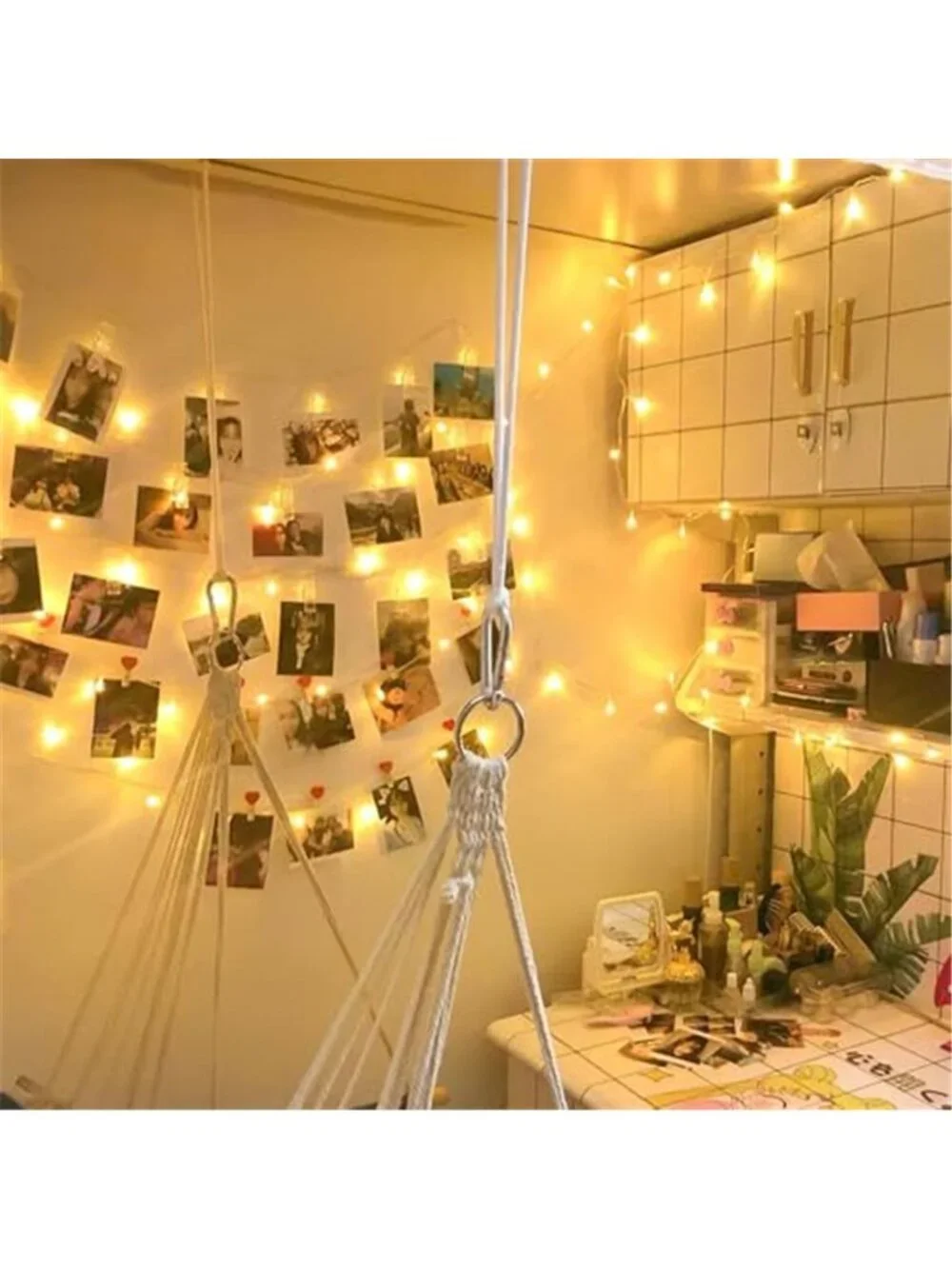 Warm White String Lights 100 LED 33ft Waterproof Indoor Outdoor Christmas